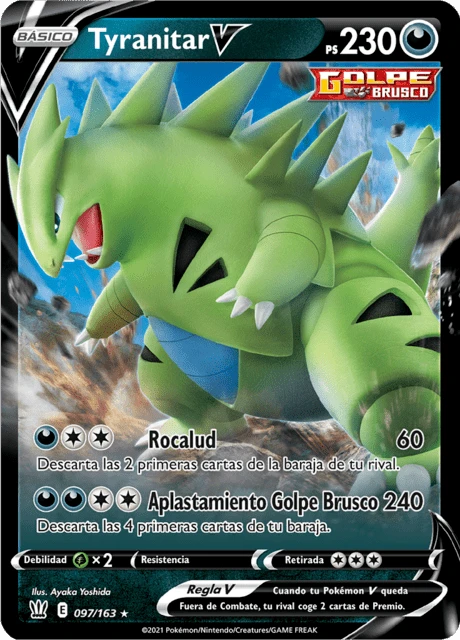 Tyranitar V – Holo