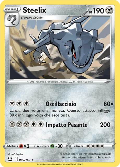 Steelix – Reverse Holo