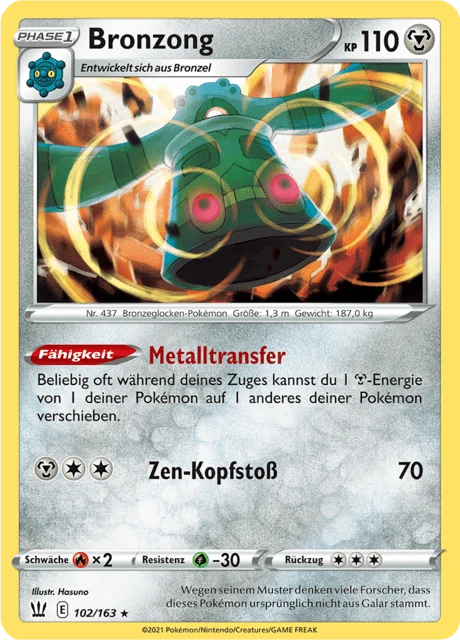 Bronzong – Reverse Holo