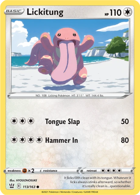 Lickitung – Reverse Holo
