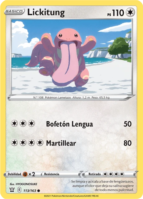 Lickitung – Reverse Holo