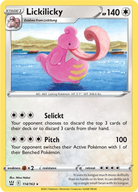 Lickilicky – Reverse Holo