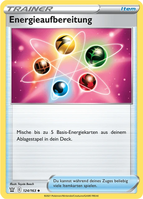 Energieaufbereitung – Normal