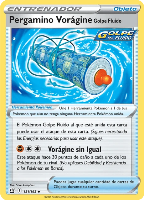 Pergamino Vorágine Golpe Fluido – Normal