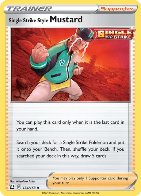 Single Strike Style Mustard – Normal