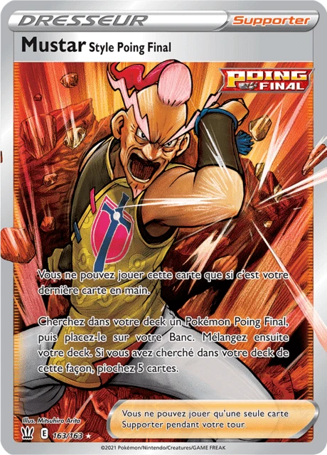 Mustar Style Poing Final – Holo