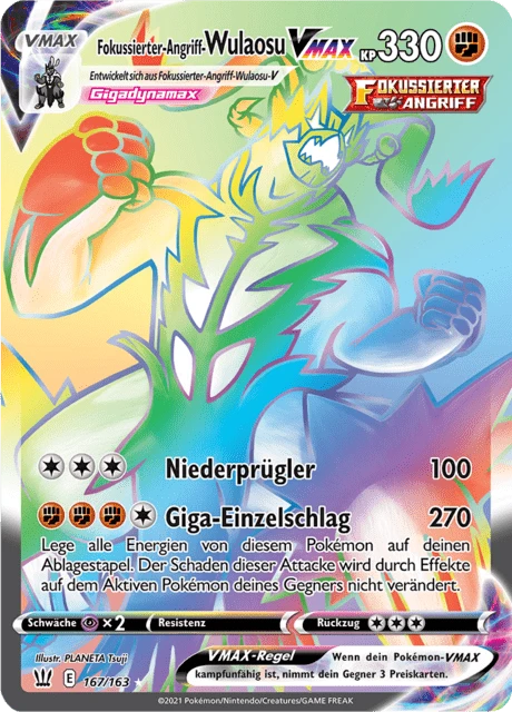 Fokussierter-Angriff-Wulaosu VMAX – Holo