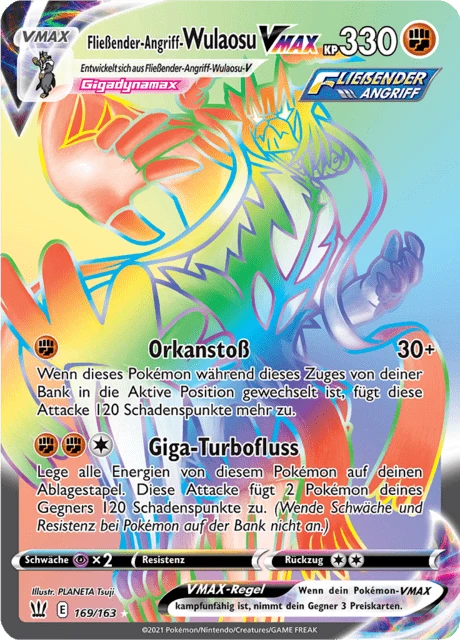 Fließender-Angriff-Wulaosu VMAX – Holo