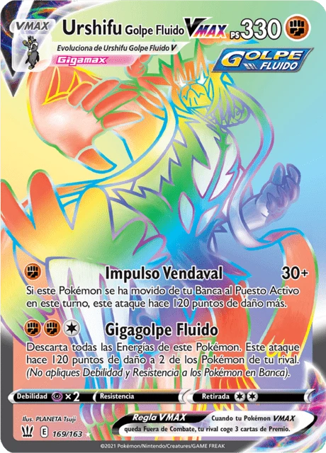 Urshifu Golpe Fluido VMAX – Holo