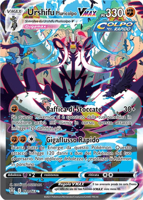 Urshifu Pluricolpo VMAX – Holo