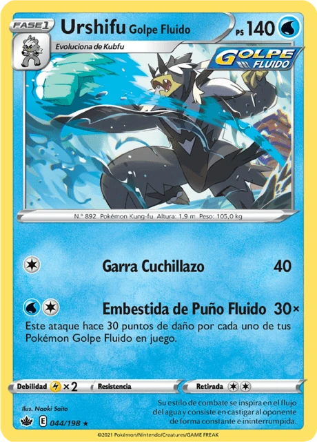 Urshifu Golpe Fluido – Reverse Holo