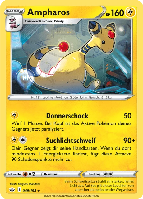 Ampharos – Reverse Holo