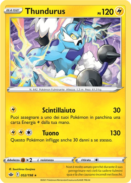 Thundurus – Reverse Holo