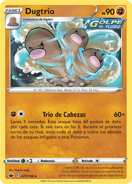 Dugtrio – Reverse Holo