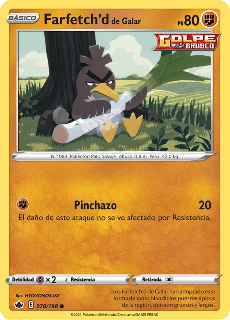 Farfetch'd de Galar – Normal
