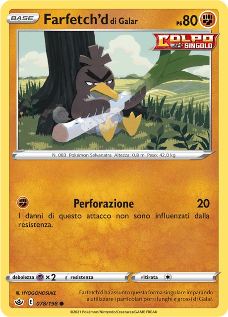 Farfetch'd di Galar – Normal