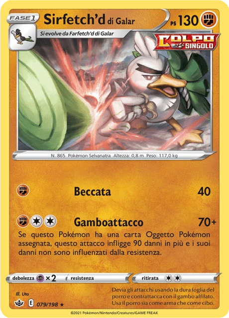 Sirfetch'd di Galar – Normal