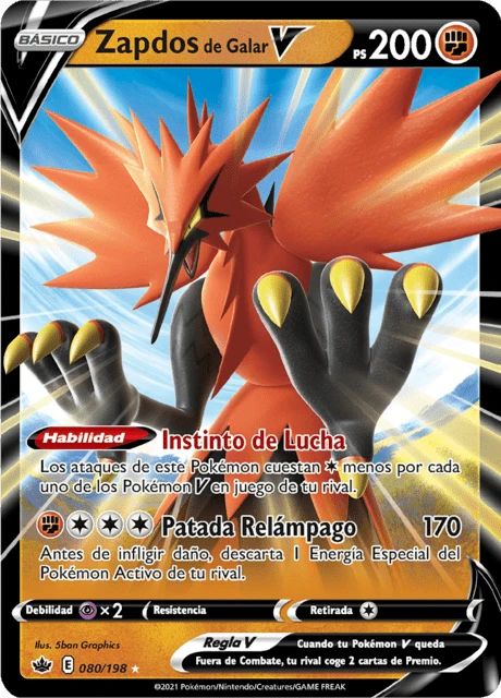 Zapdos de Galar V – Holo
