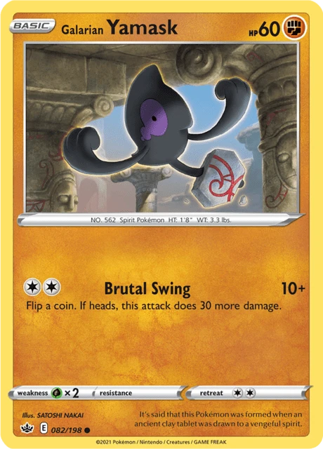Galarian Yamask – Normal