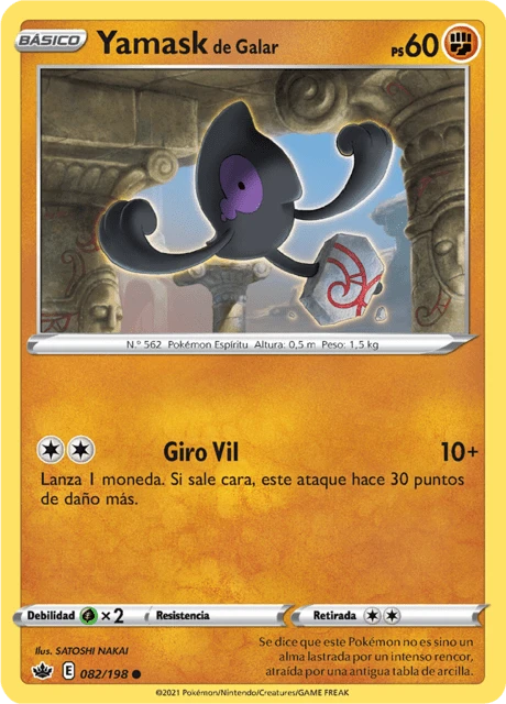 Yamask de Galar – Normal