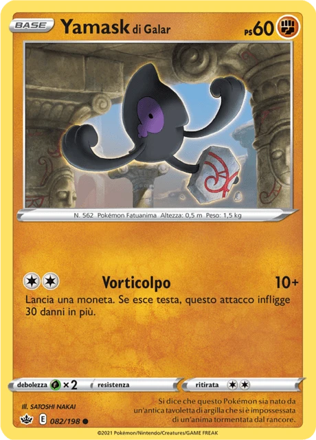Yamask di Galar – Normal