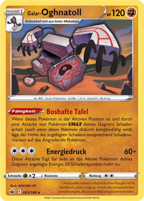 Galar-Oghnatoll – Reverse Holo
