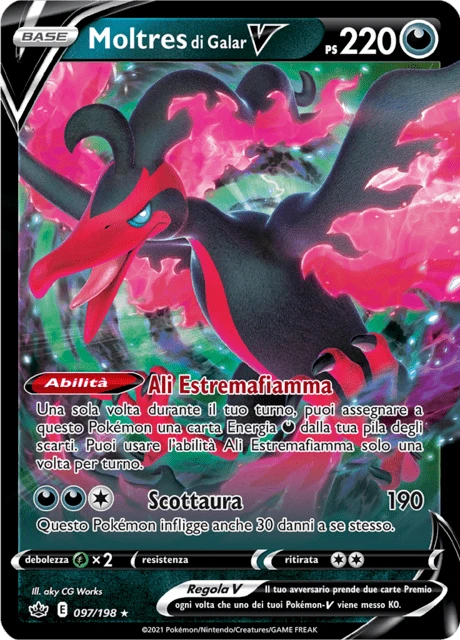 Moltres di Galar V – Holo