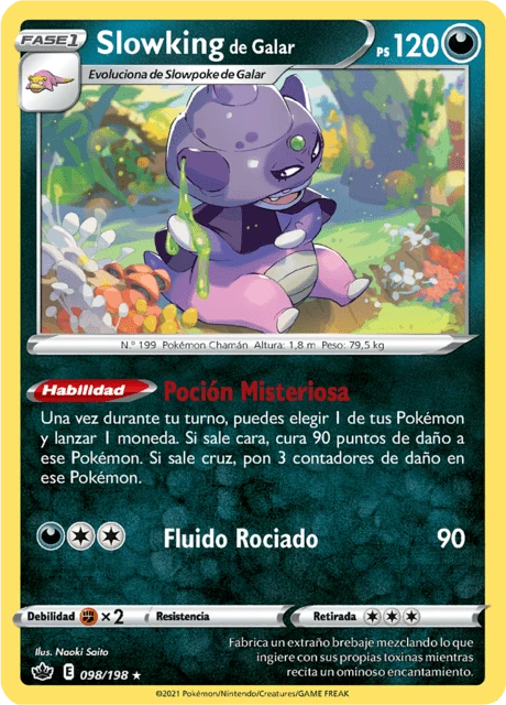 Slowking de Galar – Reverse Holo
