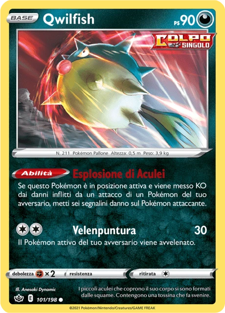 Qwilfish – Reverse Holo