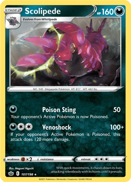 Scolipede – Reverse Holo