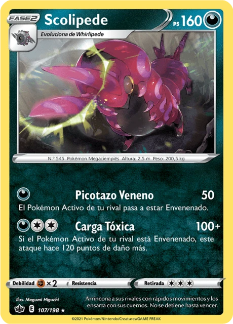 Scolipede – Reverse Holo