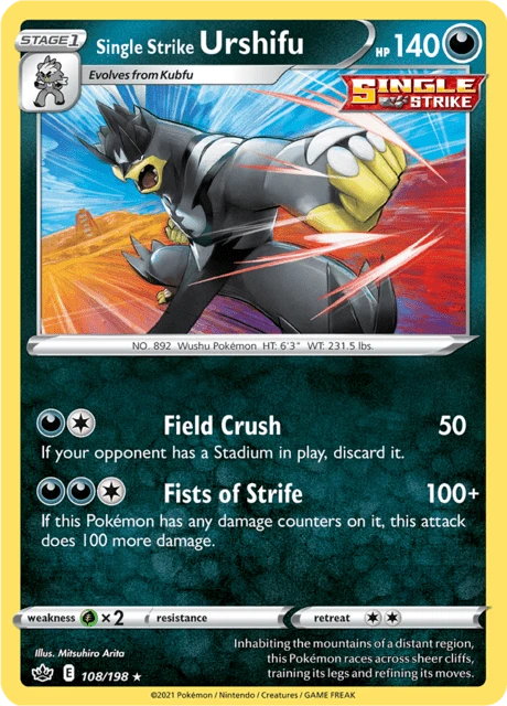 Single Strike Urshifu – Reverse Holo