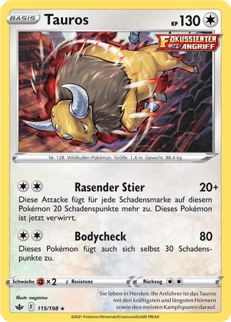 Tauros – Reverse Holo