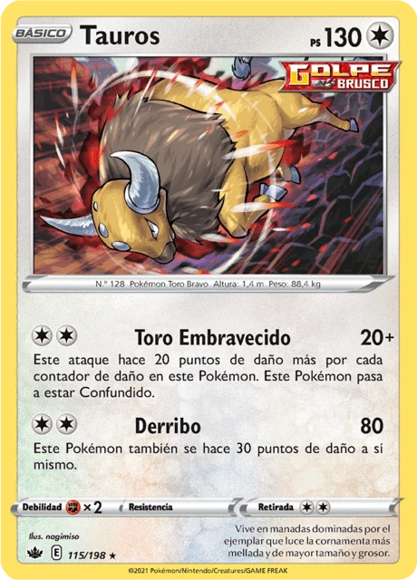 Tauros – Reverse Holo