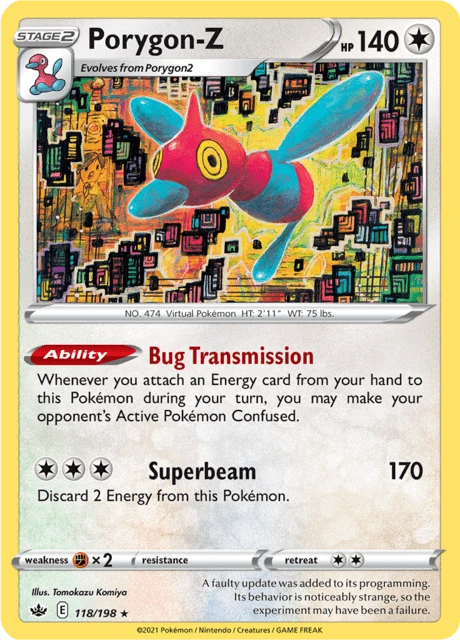 Porygon-Z – Reverse Holo