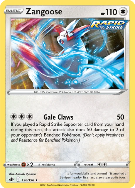 Zangoose – Reverse Holo