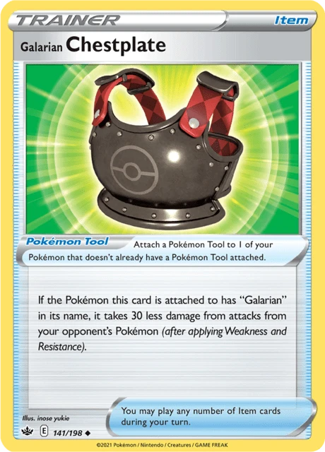 Galarian Chestplate – Normal