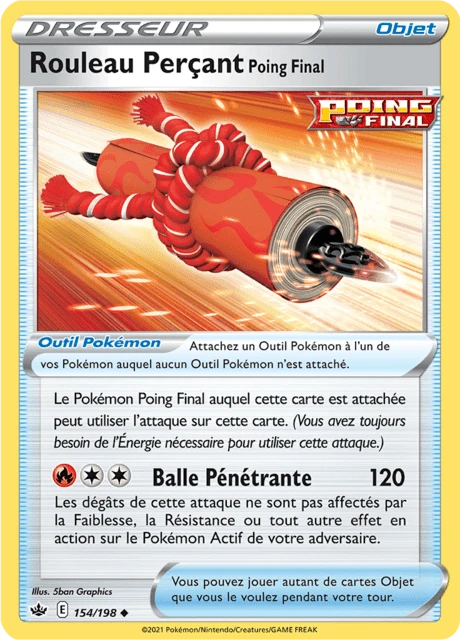 Rouleau Perçant Poing Final – Normal