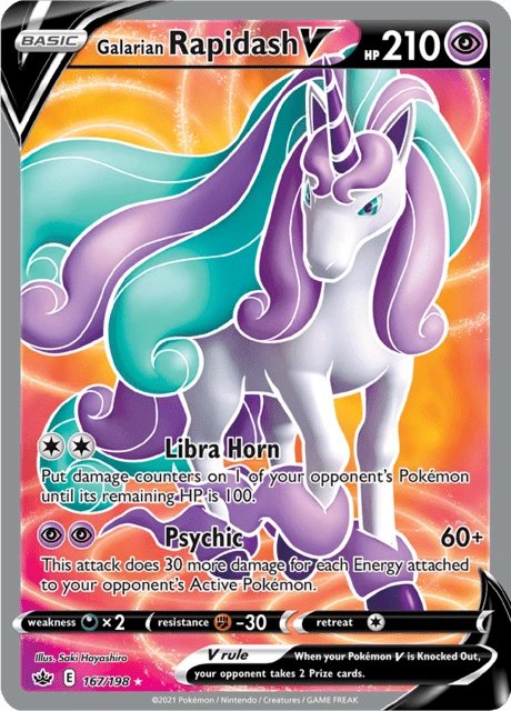Galarian Rapidash V – Holo
