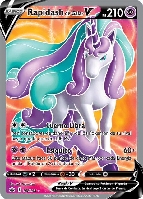 Rapidash de Galar V – Holo