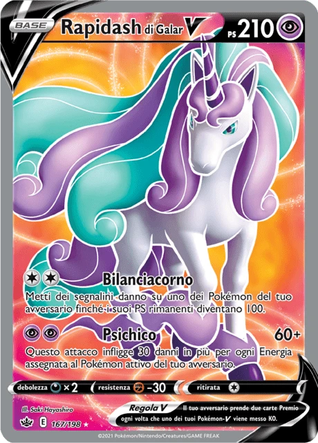 Rapidash di Galar V – Holo