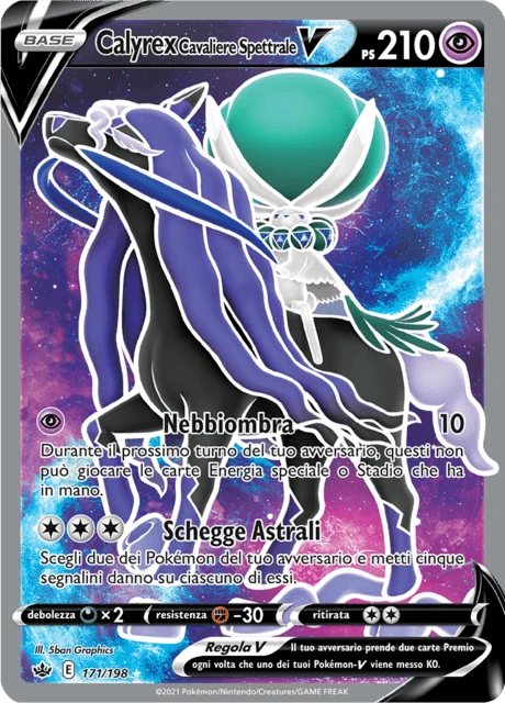 Calyrex Cavaliere Spettrale V – Holo