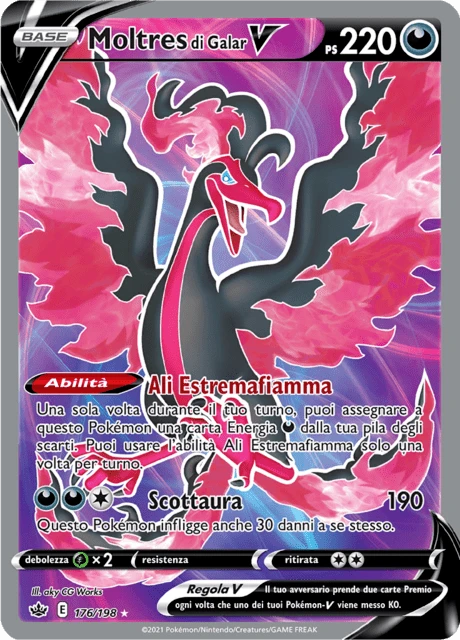 Moltres di Galar V – Holo