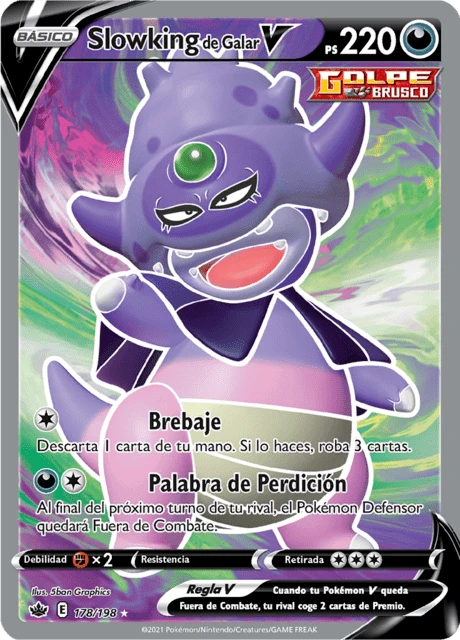 Slowking de Galar V – Holo
