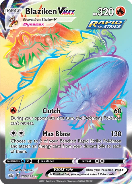 Blaziken VMAX – Holo