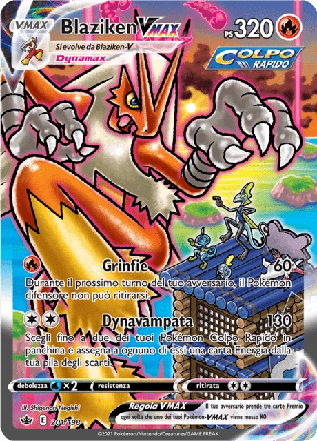 Blaziken VMAX – Holo