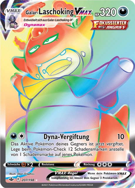 Galar-Laschoking VMAX – Holo