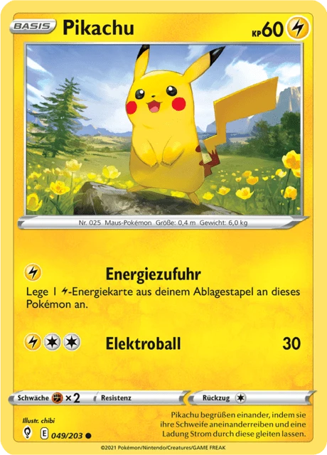 Pikachu – Reverse Holo