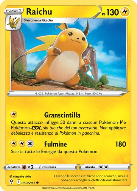 Raichu – Holo