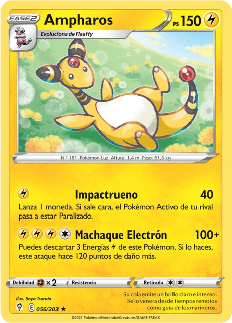 Ampharos – Reverse Holo